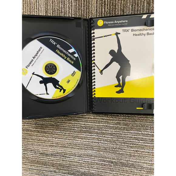 3 TRX Professional DVDs + Manuals Flexibility + Healthy Back + Basic Training - Picture 5 of 8